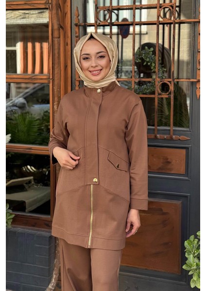 Pantolonlu Takım W-6921 Camel modelleri