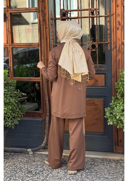 Pantolonlu Takım W-6921 Camel fırsatları