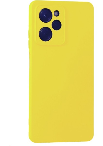 Poco X5 Pro 5g Içi Kadife Kaplı Esnek Silikon Kapak Ryc/ Nano Lansman