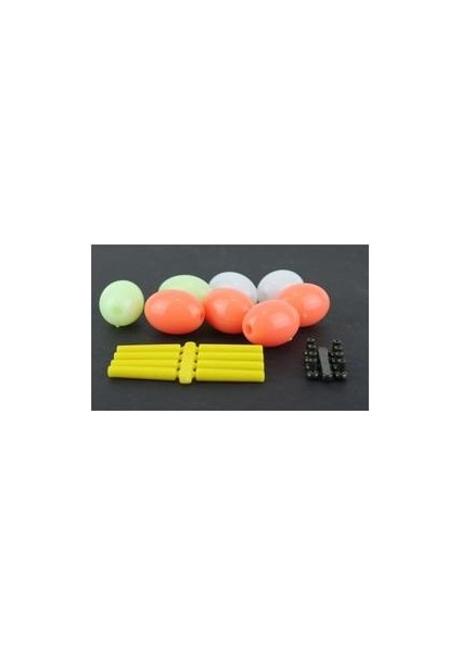 Sazan Dip Boncuk Oval Renkli