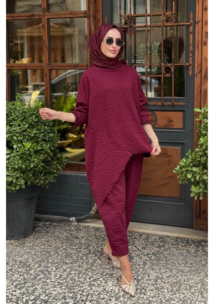 Vienetta Pantolonlu Takım 25W4014 Bordo fırsatları