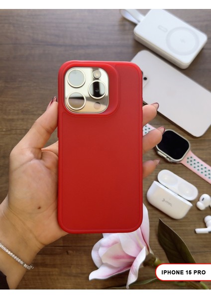 iPhone 15 Pro Uyumlu Kamera Korumalı Darbeye Dayanıklı Renk Atmayan Keep Silikon Kılıf fırsatları