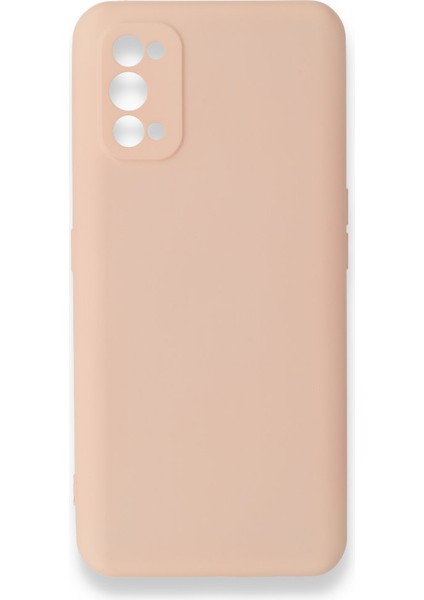 Realme 7 Pro Kılıf Içi Kadife Kaplı Nano Silikon Kapak - Pembe