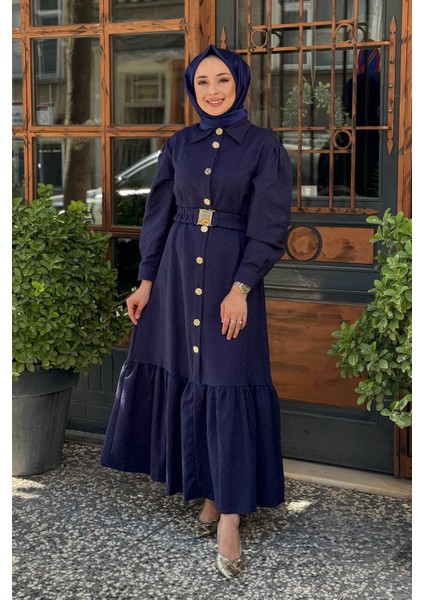 Elbise 26KZ10119 Indigo