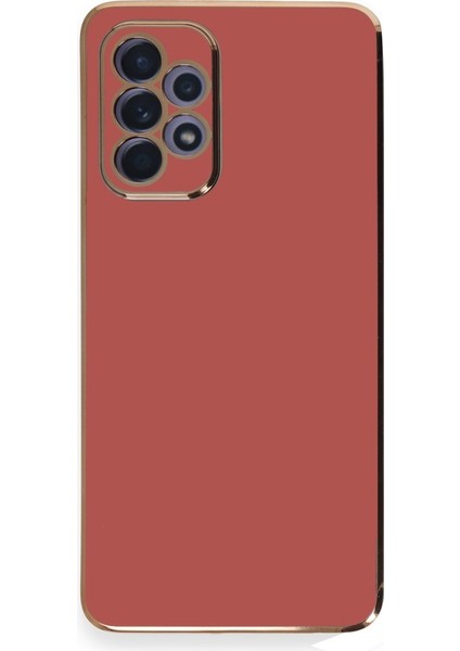 Samsung Galaxy A52 Kılıf Şık ve Parlak Silikon Kapak Ryc/volet