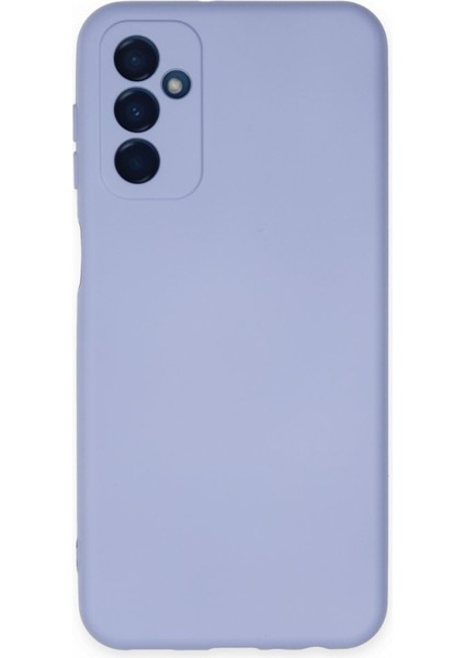 Samsung Galaxy M23 Kılıf Içi Kadife Kaplı Nano Silikon Kapak - Lila