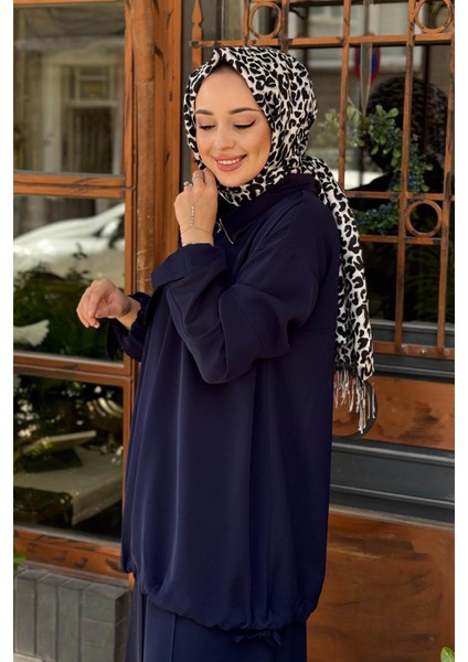 Pantolonlu Takım 38008 Lacivert modelleri