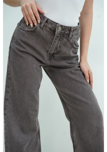 Kar Yıkama Kahve Palazzo Pantolon modelleri