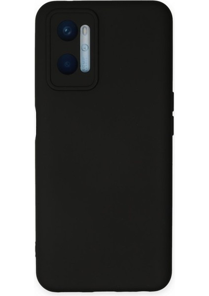 Oppo A96 Içi Kadife Kaplı Esnek Silikon Kapak Ryc/ Nano Lansman