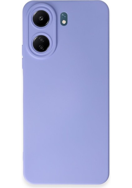 Redmi 13C Içi Kadife Kaplı Esnek Silikon Kapak Ryc/ Nano Lansman