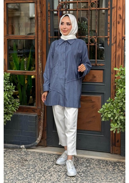 Tunik W-6148 Indigo