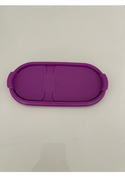 Oval Set Kapagı Mürdüm