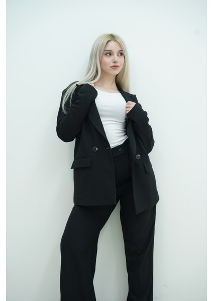 Çift Düğmeli Oversıze Ceket fiyatları