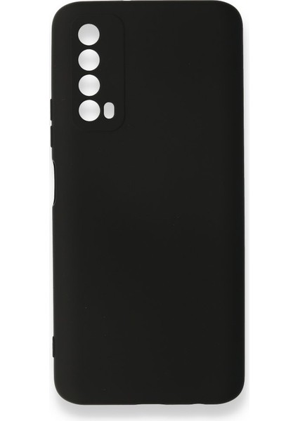Huawei P Smart 2021 Içi Kadife Kaplı Esnek Silikon Kapak Ryc/ Nano Lansman