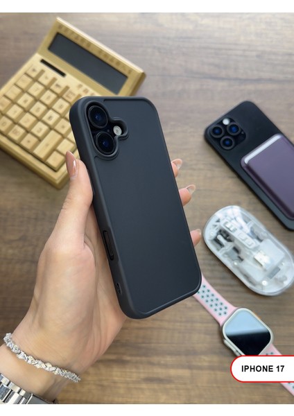 iPhone 17 Uyumlu Kamera Korumalı Darbeye Dayanıklı Renk Atmayan Keep Silikon Kılıf
