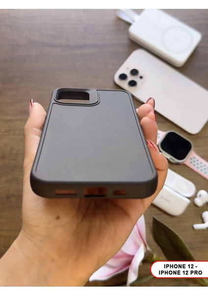 iPhone 12 / 12 Pro Uyumlu Kamera Korumalı Darbeye Dayanıklı Renk Atmayan Keep Silikon Kılıf fiyatları