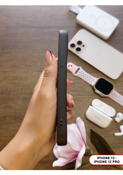 iPhone 12 / 12 Pro Uyumlu Kamera Korumalı Darbeye Dayanıklı Renk Atmayan Keep Silikon Kılıf modelleri