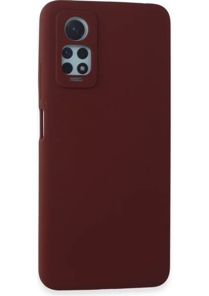 Redmi Note 12 Pro 4g Kılıf Içi Kadife Kaplı Nano Silikon Kapak - Bordo