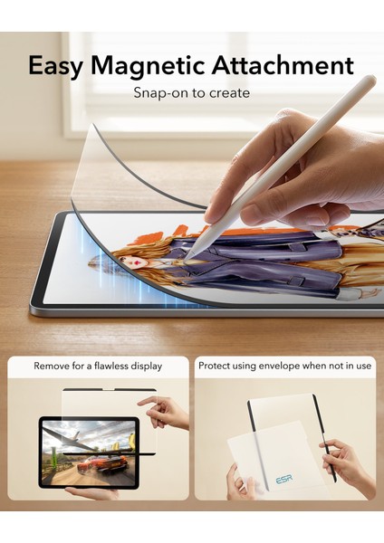 iPad Air 11 (2025-2024) Paper Feel (Kağıt Hissi) Tablet Ekran Koruyucu