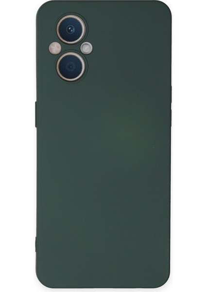 Oppo Reno 8 Lite Içi Kadife Kaplı Esnek Silikon Kapak Ryc/ Nano Lansman