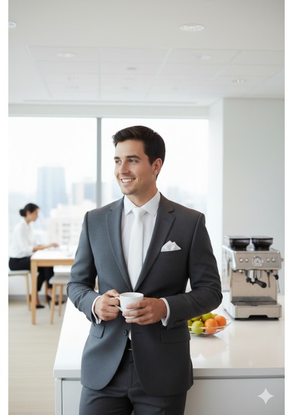 Erkek Mat Saten Kumaş Kravat Klasik Mendilli Şık Kolay Şekil Alabilen Leke Tutmaz Slim Model indirimleri