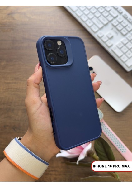 iPhone 16 Pro Max Uyumlu Kamera Korumalı Darbeye Dayanıklı Renk Atmayan Keep Silikon Kılıf