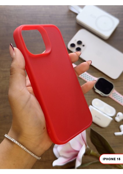 iPhone 15 Uyumlu Kamera Korumalı Darbeye Dayanıklı Renk Atmayan Keep Silikon Kılıf