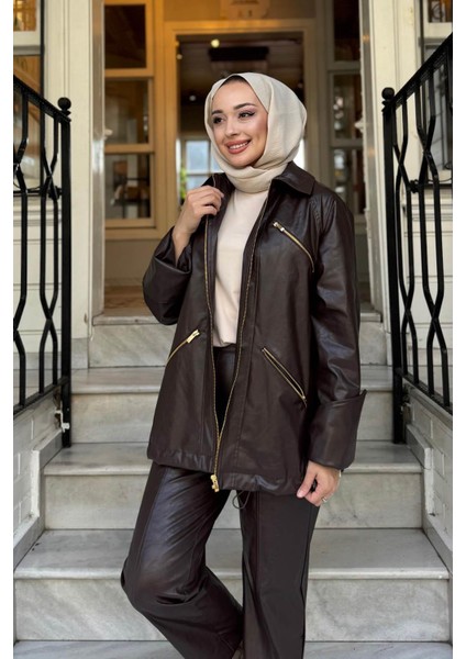 Ceket 56MK1108 Kahve modelleri