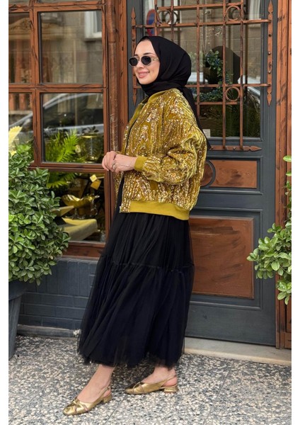 Candy Bomber Ceket 25W6002 Yağ Yeşili fiyatları