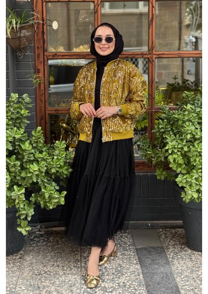 Candy Bomber Ceket 25W6002 Yağ Yeşili indirimleri