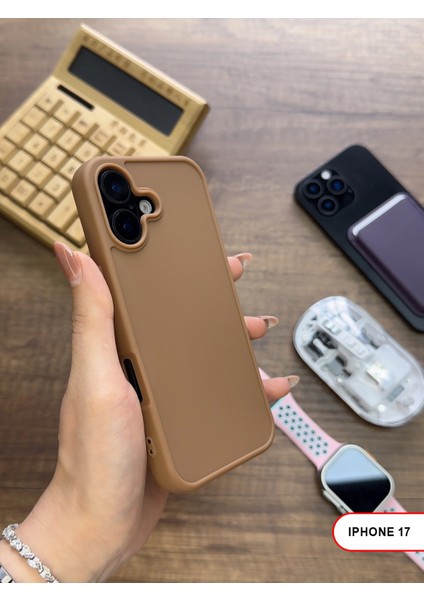 iPhone 17 Uyumlu Kamera Korumalı Darbeye Dayanıklı Renk Atmayan Keep Silikon Kılıf