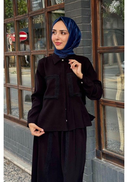 Almarwah Etekli Takım 202869 Siyah modelleri