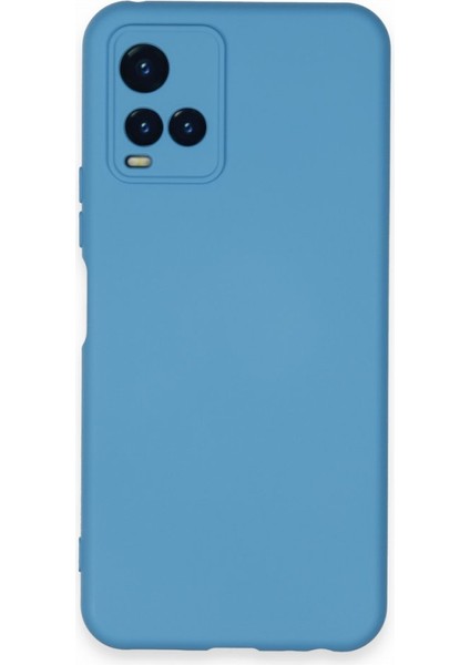 Vivo Y33S Içi Kadife Kaplı Esnek Silikon Kapak Ryc/ Nano Lansman