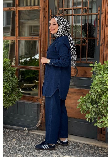 Pantolonlu Takım 7402A Kot Mavi fiyatları