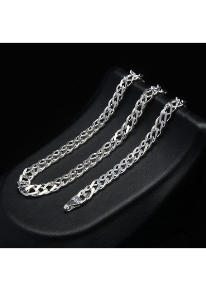 100 Mikron Rambo Gümüş Zincir