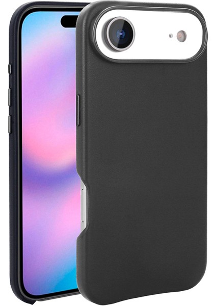 iPhone 17 Air Kılıf Magsafe Şarj Özellikli Pu Deri Görünümlü Kupra Premium Kapak