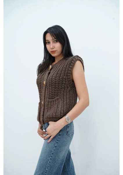 Selanik 4 Düğmeli Cepli Yelek modelleri