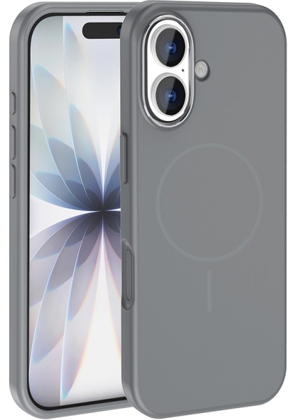 iPhone 17 Kılıf Kablosuz Şarj ve Magsafe Destekli Sarilen Premium Silikon Kapak