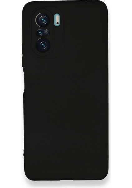 Poco F3 Kılıf Içi Kadife Kaplı Nano Silikon Kapak - Siyah