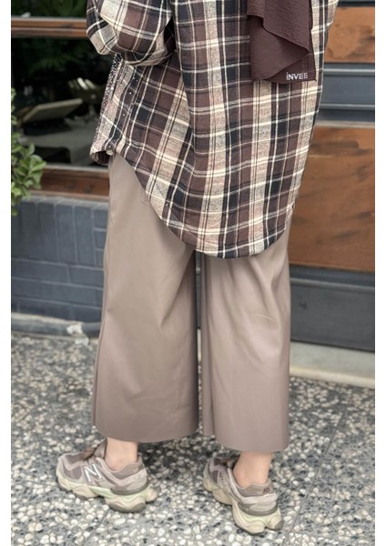 Deri Pantolon 25W7003 Vizon fiyatları