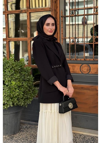 Ceket KA-A25-13057 Siyah modelleri