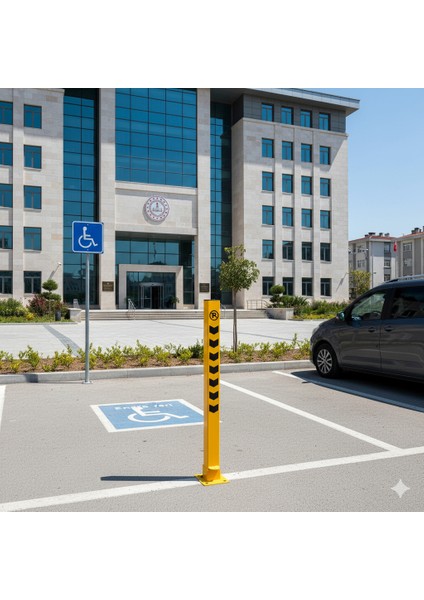 75 cm Kilitli Park Bariyeri – Asma Kilitli Otopark Güvenlik Sistemi indirimleri