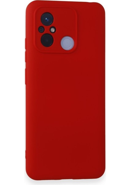 Redmi 12C Kılıf Içi Kadife Kaplı Nano Silikon Kapak - Kırmızı