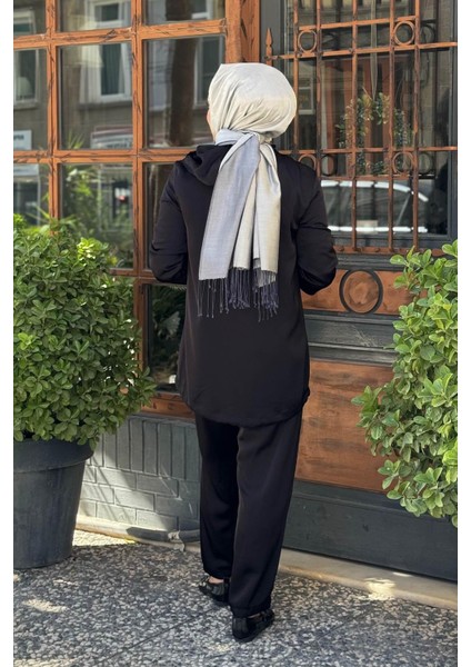 Pantolonlu Takım 26KZ1071 Siyah fırsatları