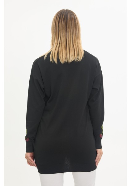 Kiraz Desenli Merserize Triko Hırka fiyatları