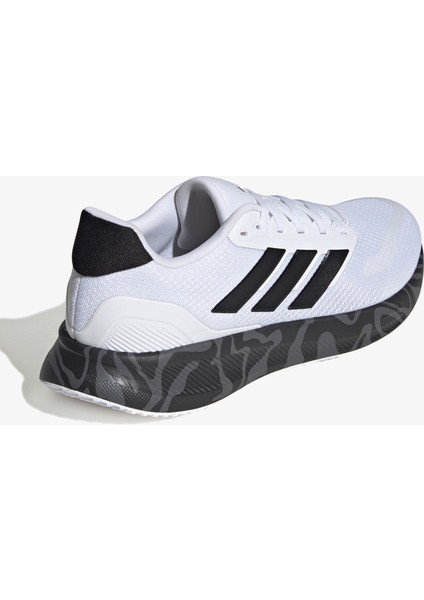 Runfalcon 5 Erkek Beyaz Koşu Ayakkabısı.-
