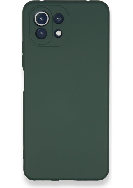 Xiaomi Mi 11 Lite Içi Kadife Kaplı Esnek Silikon Kapak Ryc/ Nano Lansman