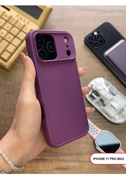 iPhone 17 Pro Max Uyumlu Kamera Korumalı Darbeye Dayanıklı Renk Atmayan Keep Silikon Kılıf