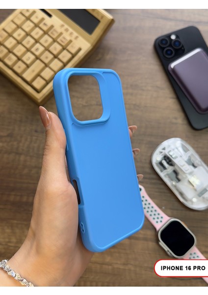 iPhone 16 Pro Uyumlu Kamera Korumalı Darbeye Dayanıklı Renk Atmayan Keep Silikon Kılıf