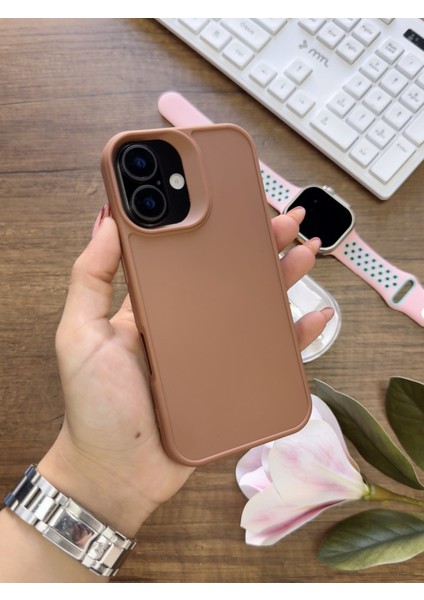 iPhone 16 Uyumlu Kamera Korumalı Darbeye Dayanıklı Renk Atmayan Keep Silikon Kılıf